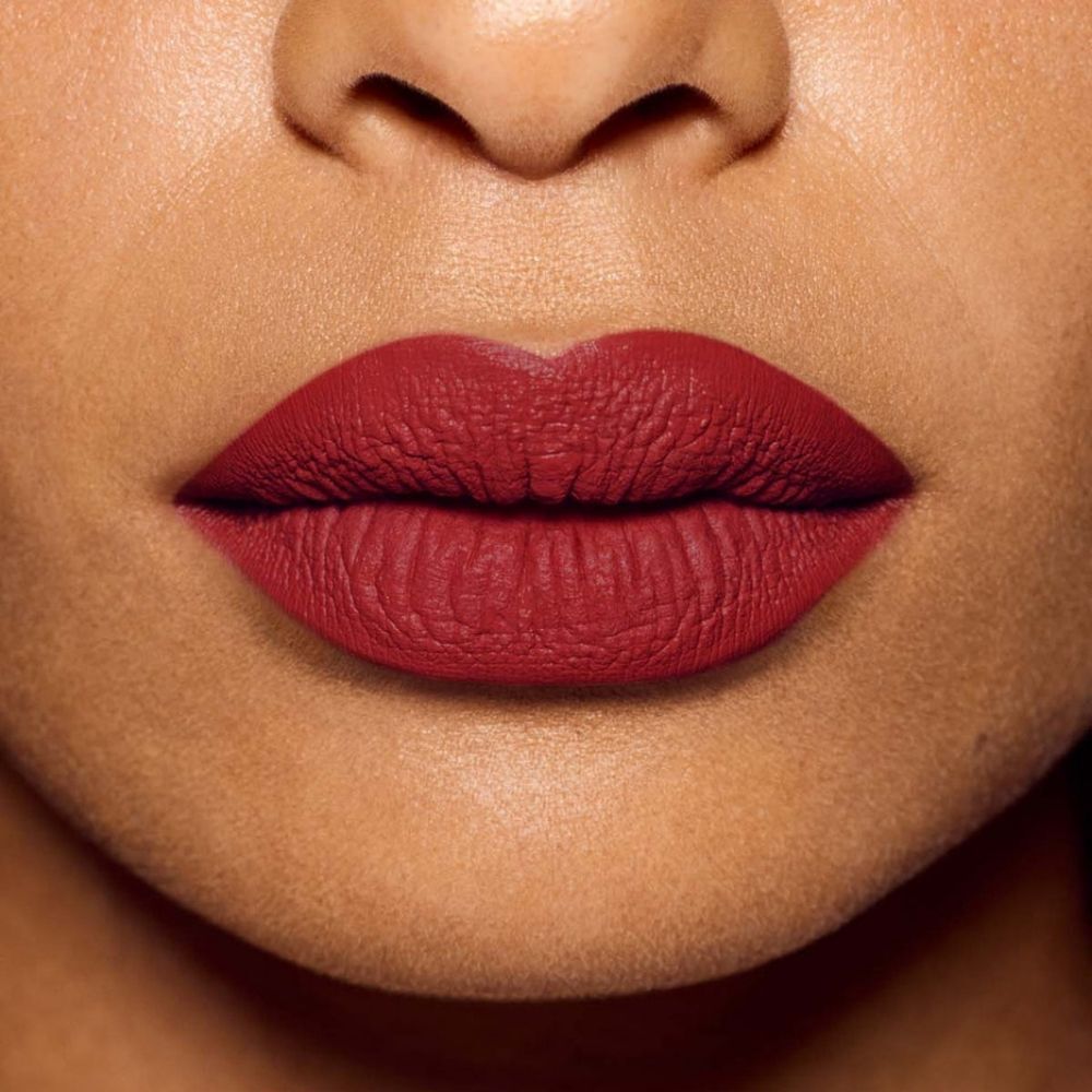 FENTY liquid lipstick in H.B.I.C. - Garnet Red - Picture 4 of 15